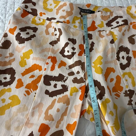 Insight Womens Printed Pants Size 8 Spring Doodle Pattern - Picture 8 of 12